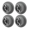 thumbnail image 1 of Lower Basket Rail Wheels, Sturdy and Secure 4PCS 165314 Flexible Moving Dishwasher Lower Rack Wheel Plastic Material Wear Resisting  for, 1 of 7