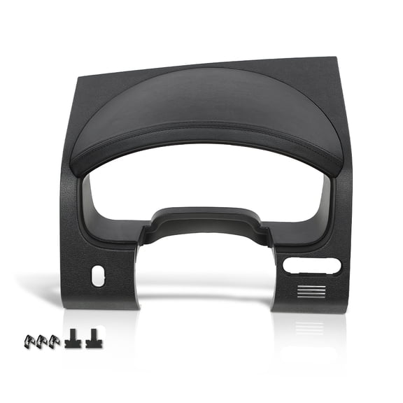 PIT66 Dash Bezel Surround Trim Panel Fit for Ford F150 2004-2008/Lincoln Mark LT 2006-2008/Not Fit any 2004 Ford F150 Heritage (Old Style) Black