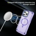 thumbnail image 2 of ELEHOLD Magnetic for iPhone 14 Pro Case, Military Grade Drop Protection, Compatible with MagSafe, Slim Protective Translucent Matte Phone Case for iPhone 14 Pro,Purple, 2 of 7