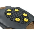 thumbnail image 3 of Ice Cleats for Shoes and Boots, Ice Snow Traction Cleats Grippers, Non Slip Shoe Ice Grippers,10 Steel Rubber Spikes Crampons Anti Easy Slip Studs Crampons Slip-on Stretch Footwear, 3 of 9