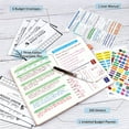 thumbnail image 6 of Budget Planner, 2026 Monthly Undated Bill Organizer Hardcover Financial Journal, Feela Money Expense Tracker with Budget Envelopes, Stickers, 1 Pen, User Manual, A5, Last 12 Months, Rose Gold, 6 of 6