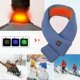 thumbnail image 1 of CHAO Nueva bufanda eléctrica calentada con 3 niveles de calentamiento Bufanda calefactora recargable por USB rápida 2024 gris, 1 of 5