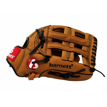 SL-127 12,7" Baseball Glove, Leather, Outfield, Right Hand Throw, Brown by BarnettSport