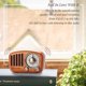 thumbnail image 5 of Pequeña radio clásica retro de madera, radio portátil con altavoz Bluetooth, batería recargable de radio nostálgica (madera de cerezo) JAMW Sencillez, 5 of 5