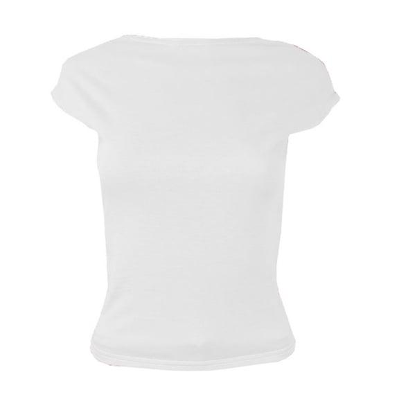 WXLWZYWL Womens Cap Sleeve Shirts Crew Neck T Shirts Slim Fitted Tees Stretchy Soft Crop Tops 2026 Summer Clothes