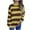 Yellow, variant on YABCSAZ Sweaters for Women Casual Crewneck Striped Sweaters Long Sleeve Fuzzy Knit Shirts Oversized Chunky Warm 2024 Fall Pullover Loose Fit Soft Sweaters Top Trendy Outfits