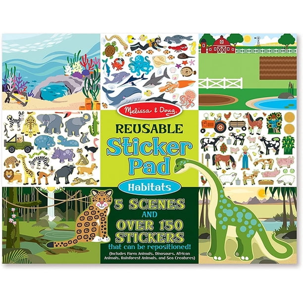 Almohadilla Adhesiva Reutilizable Melissa & Doug Habit