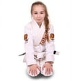 thumbnail image 5 of Tatami Fightwear Meerkatsu Kids Animal BJJ Gi - M1 - White, 5 of 6