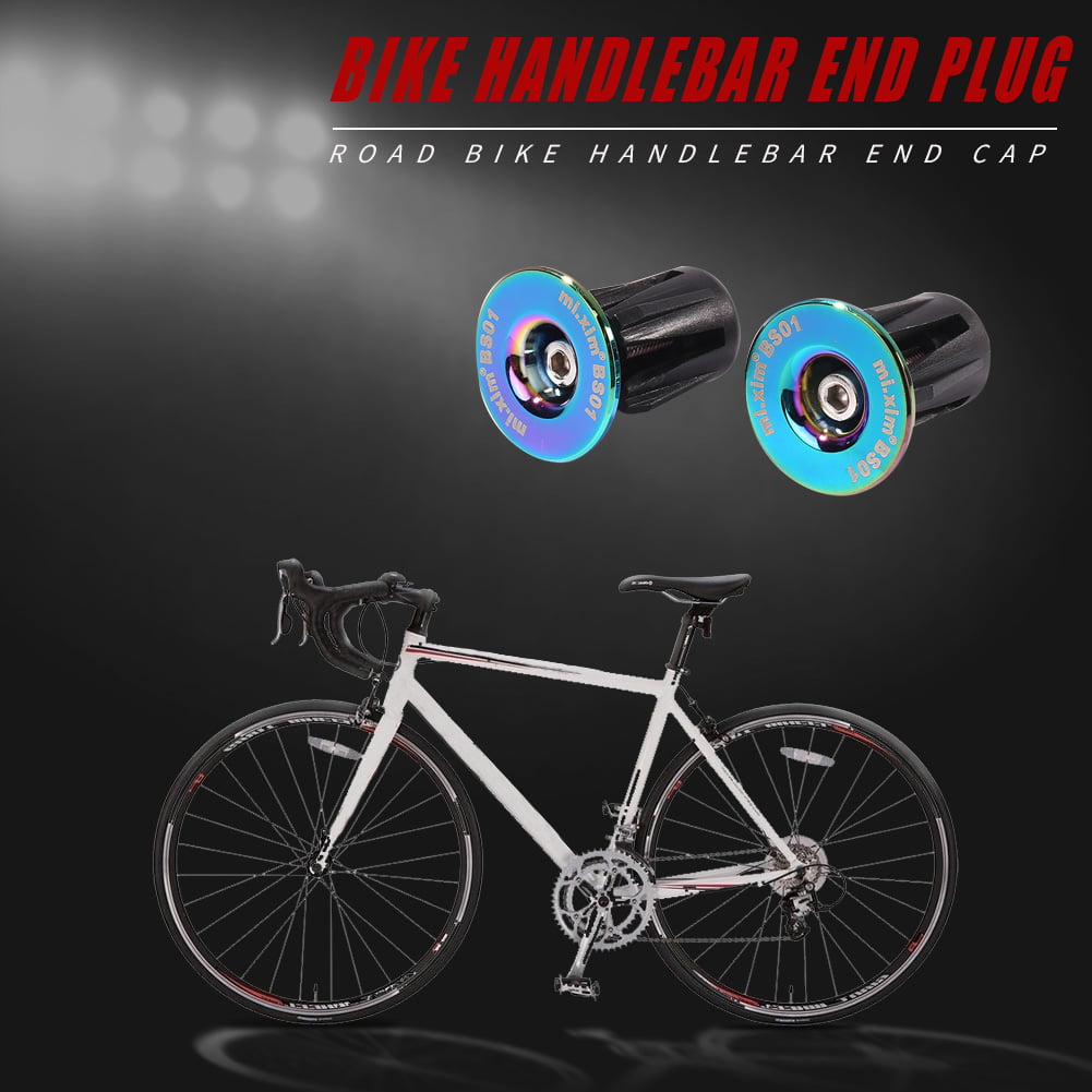 Handlebar end plug 17.6-21.8mm Bicycle Cycling Mountain bike MTB High quality