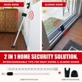 thumbnail image 2 of Barra de seguridad para puerta con alarma Securityman 22-44" ajustable, 2 of 8