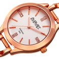 thumbnail image 3 of August Steiner Women's Quartz Diamond Rose-Tone Bracelet Watch, 3 of 5