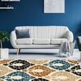 thumbnail image 4 of Linon Home Decor Vintage Area Rug Collection, Ivory and Beige, 5' x 7'6", 4 of 6