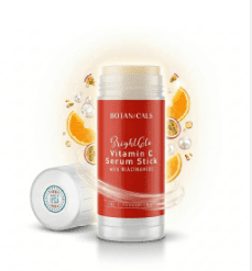 Botanicals BrightGlo Vitamin C Serum Stick with Niacinamide, 2oz, Natural Skin Brightening and Fine Line Treatment - Made in the USA - Passion Fruit