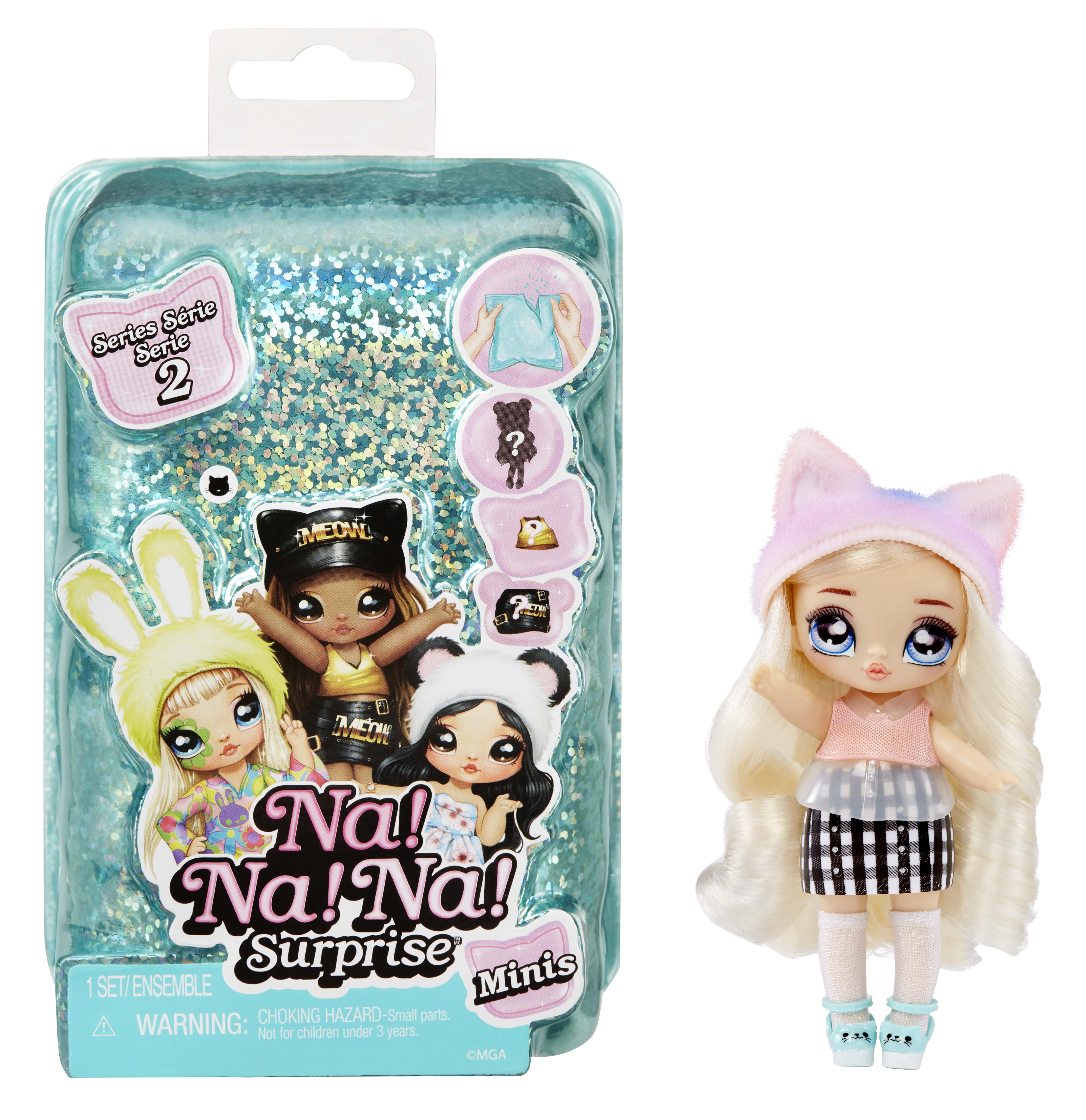 Na! Na! Na! Surprise Teens Lila Lamb Fashion Doll Playset, 3 Piece