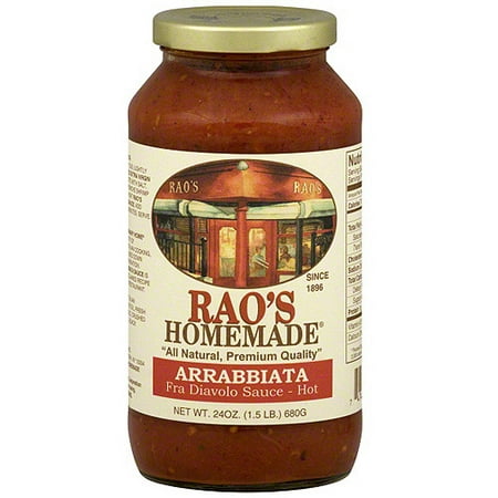 Rao's Homemade Hot Arrabbiata Fra Diavolo Sauce, 24 oz (Pack of
