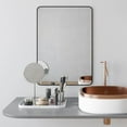 thumbnail image 2 of Juliet 20x30 Rectangle Noir Miroir, 2 of 3