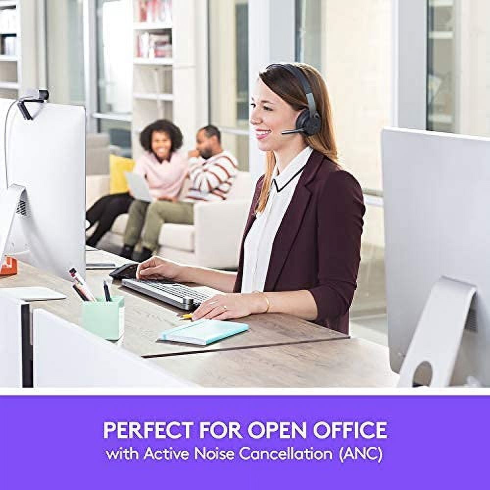 Logitech Zone Bluetooth On-Ear Active Noise Canceling Headset for Microsoft Teams