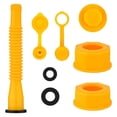 thumbnail image 3 of Xihbxyly Boquilla Amarilla para Bidón de Gasolina, Kit de Repuesto Universal, Diseño a Prueba de Fugas, Incluye 6 Tapas de Rosca y Tapas de Ventilación, Construcción Duradera de Hdpe, Juego de 3 Piez, 3 of 6