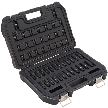 UPC: 0076174192513 | DEWALT DWMT19251 1/4 in. Drive Metric & SAE Impact Socket Set (48-Piece)