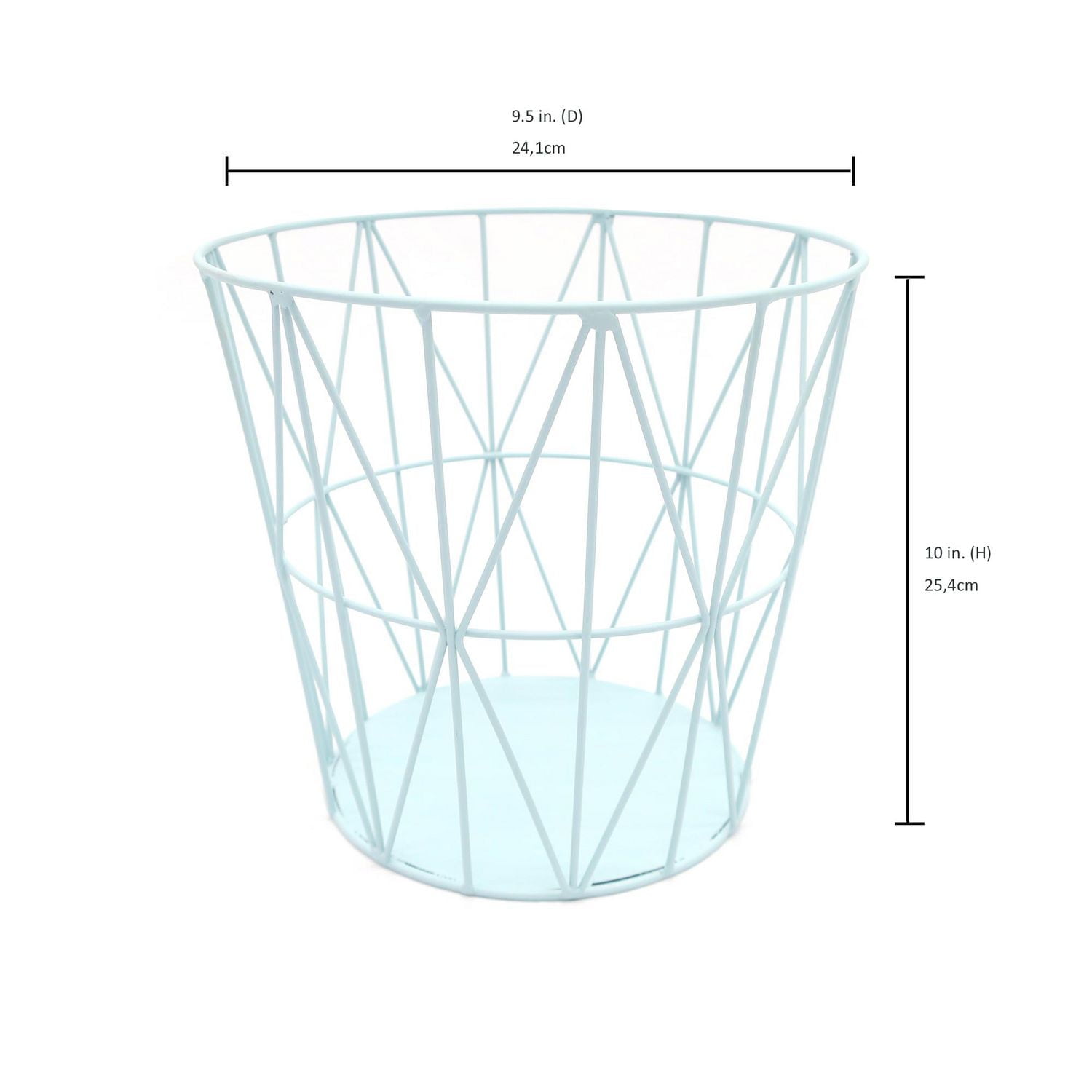 hometrends Wire Waste Basket