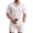 White, variant on RICHCOIN Men's 2 Piece Outfits Textured Knit Short Sleeve Button Down Shirts and Shorts Old Money Casual Sets