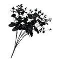 thumbnail image 2 of MMJ Halloween Decorations Artificial Flowers Dark Gothic Black Rose Eucalyptus Hydrangea Stems Vase Table Party Centerpiece, 2 of 6