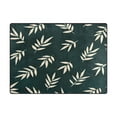 thumbnail image 5 of Yayeee Area Rugs for Living Room 5.2'x4' Non Slip Washable Bedroom Floor Carpet, Beige Leaves, 5 of 5