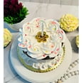 thumbnail image 6 of DEZICAKES Reuseable Fake Cake Birthday Cake w/ Candle Holder 6" Faux Cake- Fake Food Decoration Dezicakes, 6 of 8