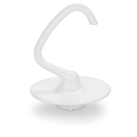 KitchenAid® 3.5 Quart Coated C-Dough Hook, White, KSM35CDH