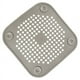 thumbnail image 2 of 3X Tapa de DesagüE Cuadrada para DesagüE de Ducha Colector Pelo Tapón de Silicona Plano para Filtro de Baño Y Cocina Protección de DesagüE de Tapón de Colador Plano con Ventosas, 2 of 5
