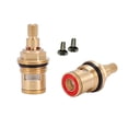 thumbnail image 1 of 2Pcs Replacement Tap Cartridge Kitchen Basin Mixer Quarter Turn 1/2" 20 TAPDRA Spare Part, 1 of 4