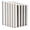 19.5x15.5x1.9 Inch, variant on Kojooin 6-Pack Commercial Range Hood Filters, Baffle-Type Grease Filters, 5-Slot Design, Suitable for Restaurant Exhaust Systems, Easy To Clean and Dishwasher Safe, Universal Replacement Pack
