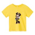 thumbnail image 3 of Camiseta de verano para niños, estilo kawaii, con estampado de Stitch, de Minnie y Mickey Mouse, ropa informal vintage con dibujos animados de anime para niños y niñas, 3 of 5