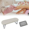 thumbnail image 3 of Hand Rest for Nail DIY Foldable Manicure Tool Nail Arm Rest Nail Pillow Hand Rest for Nails for Nail Salon Table Technician Use nail art round corner coffees, 3 of 5