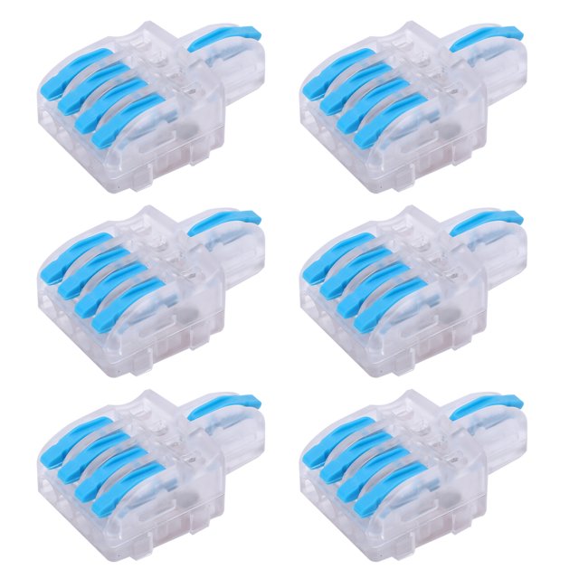 Terminales de cable SPL, conector rápido de cable de 20 piezas, conectores de empalme de cable, divisor de tipo empuje, calidad de nivel superior