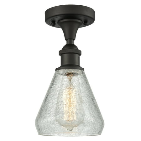 

Innovations Lighting 516-1C Conesus Conesus 1 Light 6 Wide Semi-Flush Ceiling Fixture -