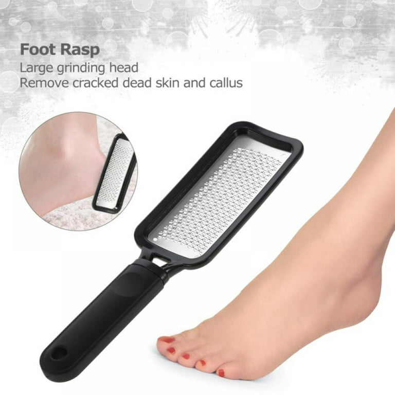 1pc Colossal Foot File Scraper - The Original Stainless Steel Foot Rasp,  Dead Skin/Callus Remover for Feet, Gentle Foot Scrubber, Pedicure Tools for  Salon-Quality Foot Care