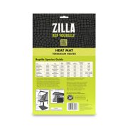 Zilla Terrarium Heat Mat for Reptiles, Black, Medium, 30-40 Gallon, 16 Watt
