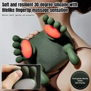 Shoulder and Neck Massager, Welan Neck Massager with Fingers, 4D Kneading Massage(Green)