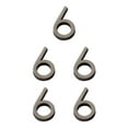 thumbnail image 3 of bedienty Office Plastic 3D Door Signs Indoor Address Plaques Plate Meeting Room Number 6 5Set, 3 of 6