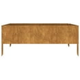 thumbnail image 4 of vidaXL Raised Garden Bed Corten Steel 39.4"x39.4"x7.3" 1-Count, 4 of 31