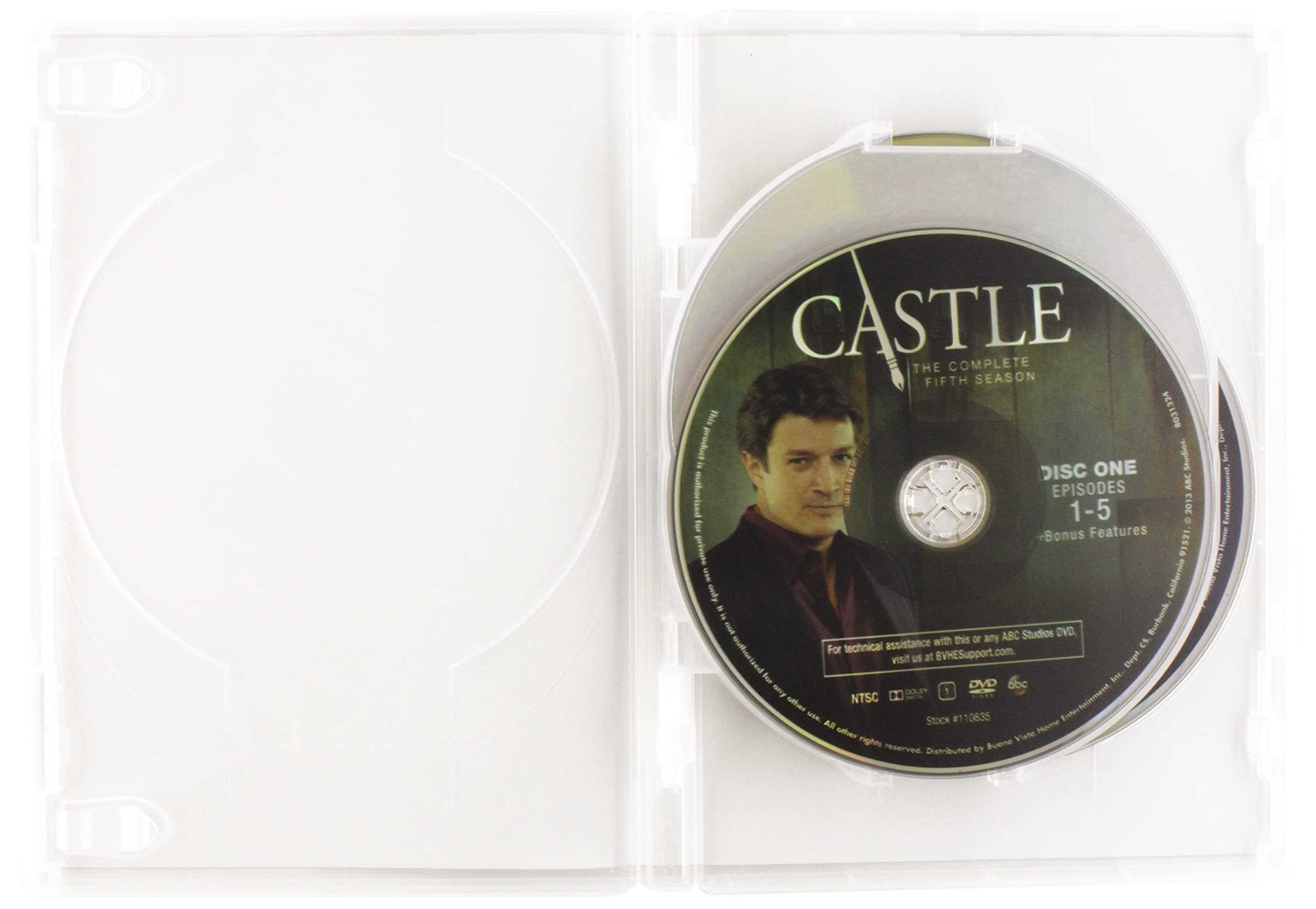 Castle: The Complete Fifth Season (DVD), ABC Studios, Drama - image 2 of 3