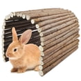 thumbnail image 1 of Puente de Madera para Conejo Kathson para Cuy, Chinchilla y Hurón, 1 of 7