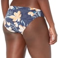 thumbnail image 2 of Roxy Women's Standard Lilies Surf Full Bikini Bottom, Mood Indigo Happy Day YW S, L, 2 of 2