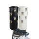 thumbnail image 2 of Golfs Clubs Protector Headcover Durabled PU Materials Round Design Antiscratch Black White Low weight White, 2 of 4