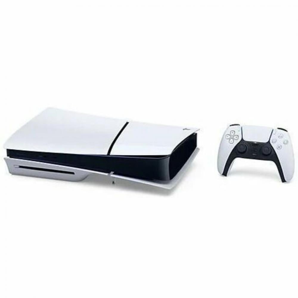 PlayStation 5 Slim Console + PlayStation 5 DualSense Wireless Controller Volcanic Red - Includes PS5 Console & 2 DualSense Controllers - 16 GB RAM - 1 TB SSD - Custom Integrated I/O - Up to 120fps ...