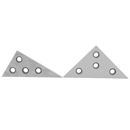 

price crash 2Pcs Angle Block High Accuracy Manganese Steel Machinist Measuring Tool with Storage Box