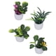 thumbnail image 1 of 4 Uds Planta en Maceta Flor Artificial en Miniatura Bonsái Pequeño ANGGREK para Decoración de Jardín 1:12, 1 of 8