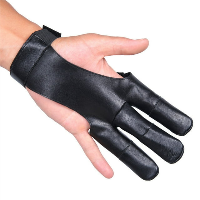 Bangcool Tir à l'Arc Gant Extérieur Unisexe Doigt Protecteur Doigt Gant de Protection
