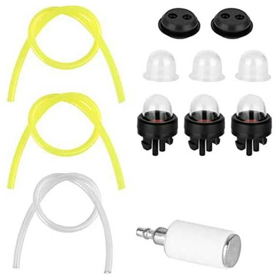 Fuel Pipe With Sealing Gasket And Starter Ball Suitable For Lawn Mower Trimmer